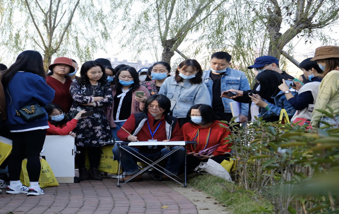 公共教育 | 岳阳市美术馆“馆长接待日”活动现场