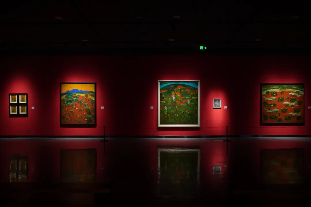 征文选登26 | 红绿的交映——岳阳市美术馆展览《红土地上的绿色》观后感